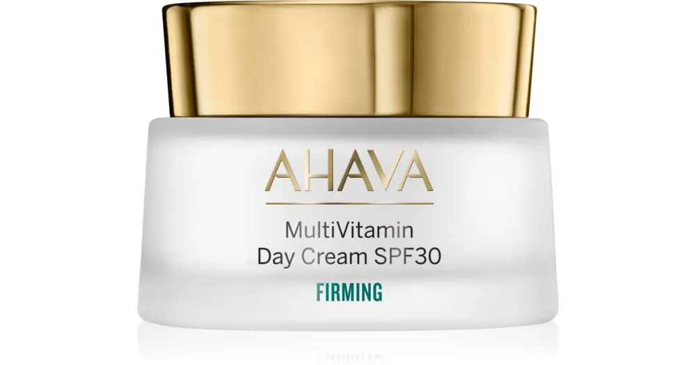 Vásárlói kedvenc AHAVAMultiVitamin hidratáló és feszesítő nappali krém SPF 30
