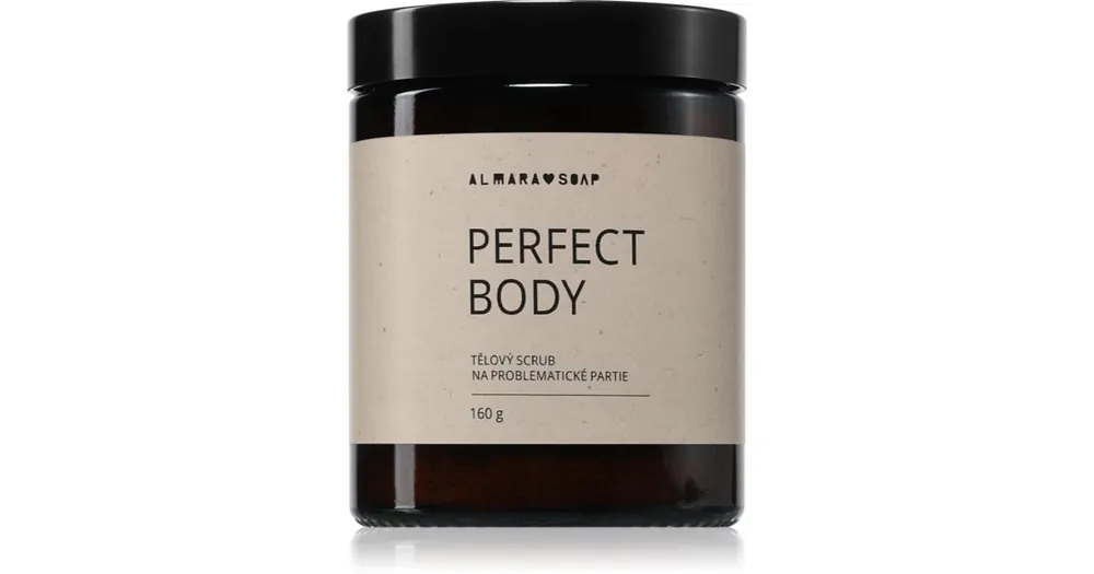 Árcsökkenés Almara SoapBody Scrub Perfect Body bőrfeszesítő testradír narancsbőrre