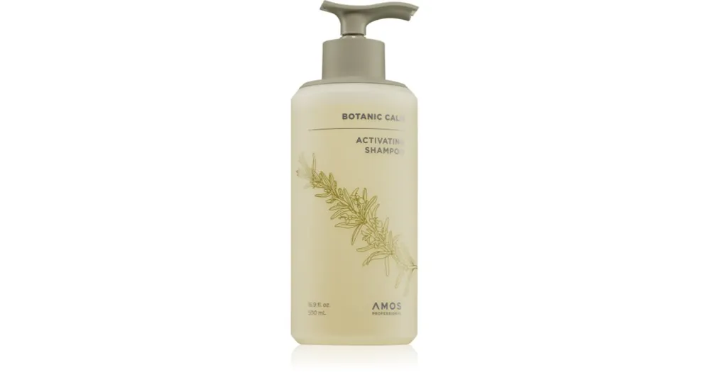 AMOS PROFESSIONALBotanic Calm Activating Shampoo erősítő sampon hajritkulás ellen Kedvezmény