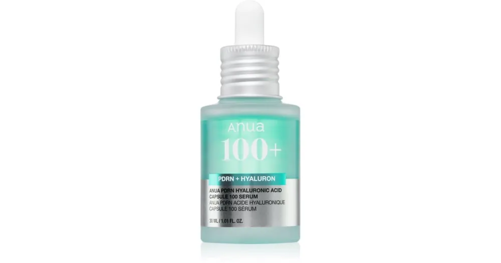 Vásárlói kedvenc AnuaPDRN Hyaluronic Acid Capsule 100 Serum hidratáló és tápláló szérum kollagénnel