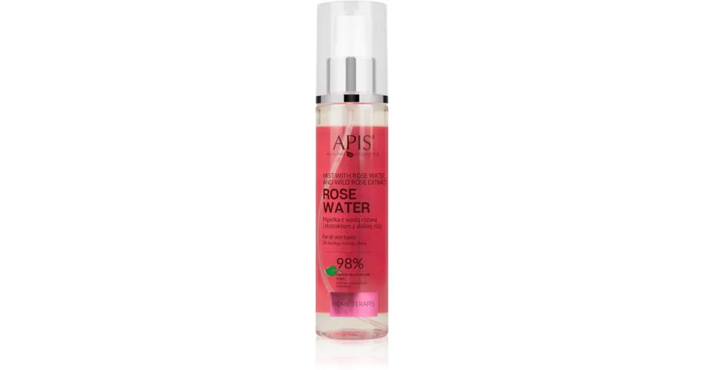 Apis Natural CosmeticsRose Water arc spray rózsavízzel Olcsó
