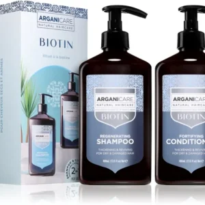 ArganicareBiotin Regenerating Set szett a haj megerősítésére Expressz kézbesítés