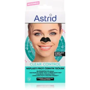 AstridClear Control tisztító bőrtapasz a mitesszerek ellen Árengedmény