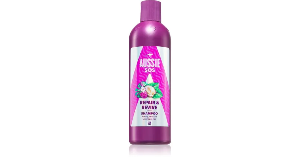 AussieSOS Repair & Revive tápláló sampon a károsult hajra és fejbőrre Kiárusítás