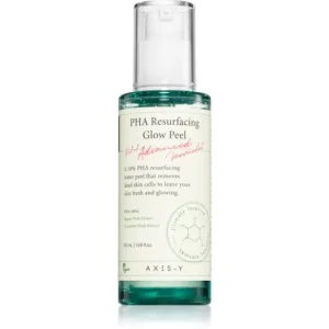 Újdonság AXIS-Y6+1+1 Advanced Formula PHA Resurfacing Glow Peel arctisztító peeling az élénk bőrért