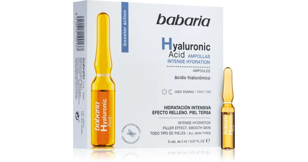 BabariaHyaluronic Acid ampulla hialuronsavval Árengedmény