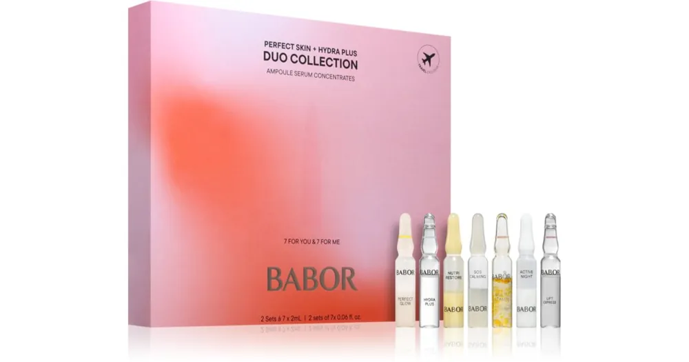 BABORAmpoule Concentrates Duo Collection szett intenzív arcápoláshoz Legkelendőbb