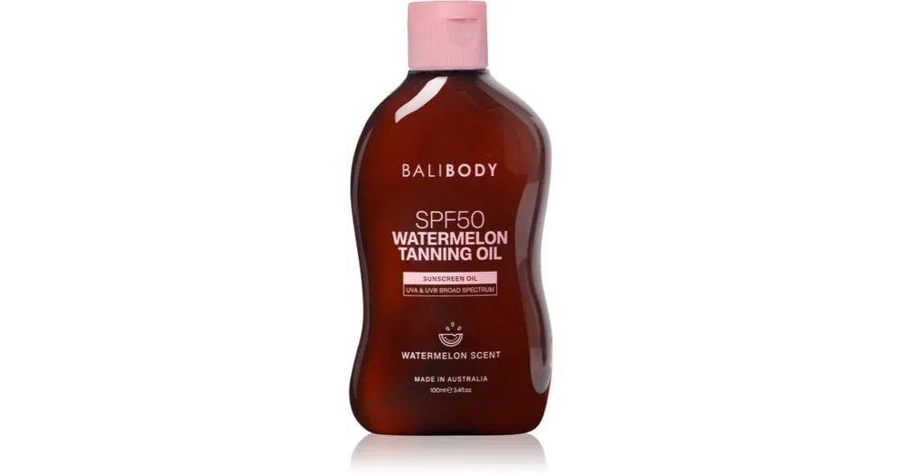 Legkelendőbb Bali BodyWatermelon Tanning Oil napolaj SPF 50