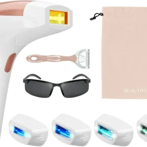 BeautiflyB-Shine Pro IPL epilátor testre, arcra, bikinivonalra és hónaljra Biztonságos vásárlás