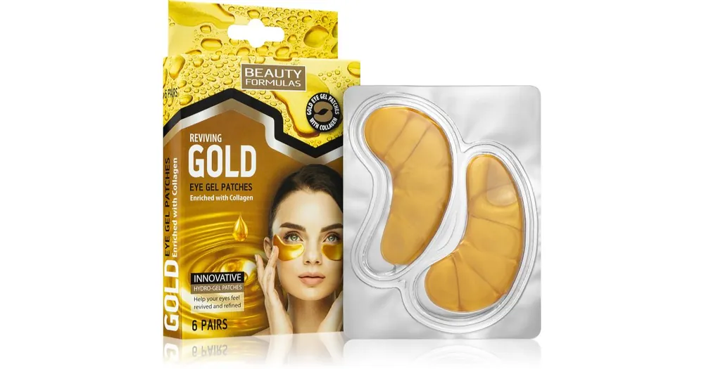 Legnépszerűbb Beauty FormulasGold hidrogél maszk a szem körül kollagénnel