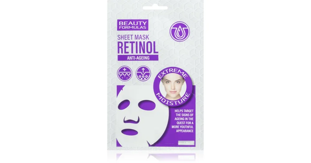 Legjobb ár Beauty FormulasRetinol arcmaszk a bőröregedés ellen