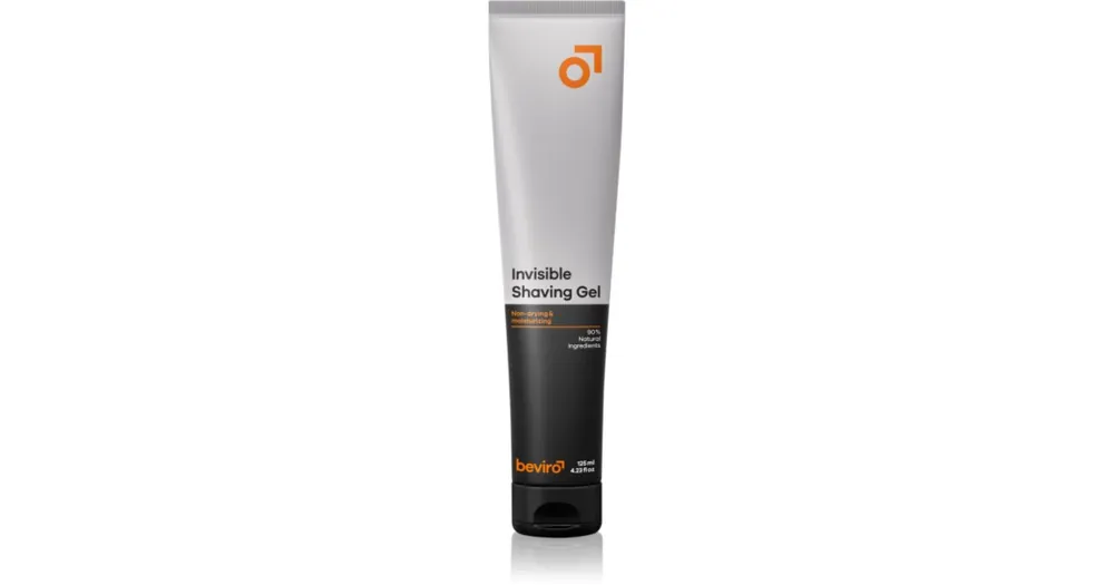 Végkiárusítás BeviroInvisible Shaving Gel borotválkozási gél uraknak