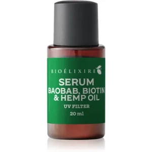 BioélixireSerum Baobab, Biotin & Hemp Oil szérum a sérült, töredezett hajra Árcsökkenés