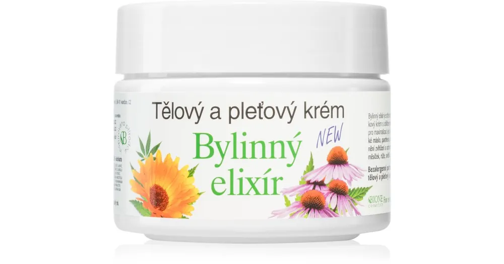 Bione CosmeticsHerbal Elixir arc- és testkrém Szuper akció