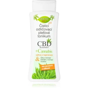 Bione CosmeticsCannabis CBD arctisztító és sminkeltávolító tonik CBD-vel Legnépszerűbb