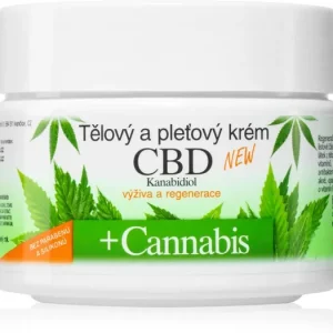 Vásárlói kedvenc Bione CosmeticsCannabis CBD tápláló krém az arcra és a testre CBD-vel