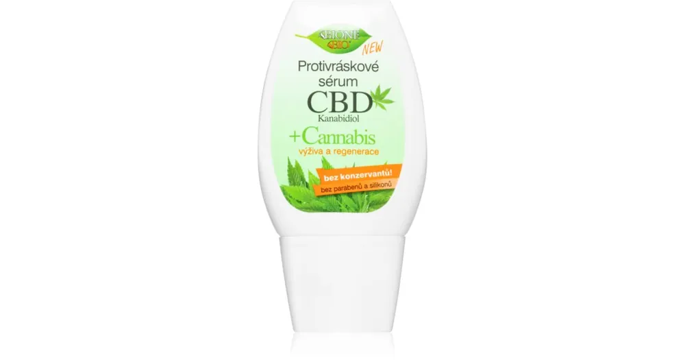 Gyors kiszállítás Bione CosmeticsCannabis CBD tápláló szérum a ráncok ellen