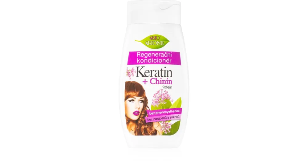 Bione CosmeticsKeratin + Chinin regeneráló kondicionáló hajra Szuper ajánlat