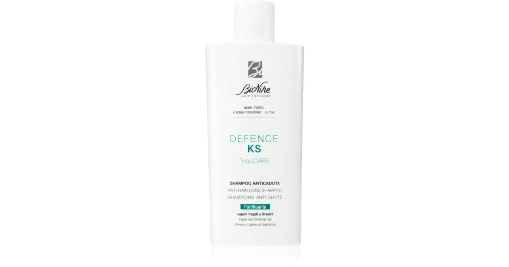 Szuper ajánlat BioNikeDefence KS TricoCARE erősítő sampon hajhullás ellen