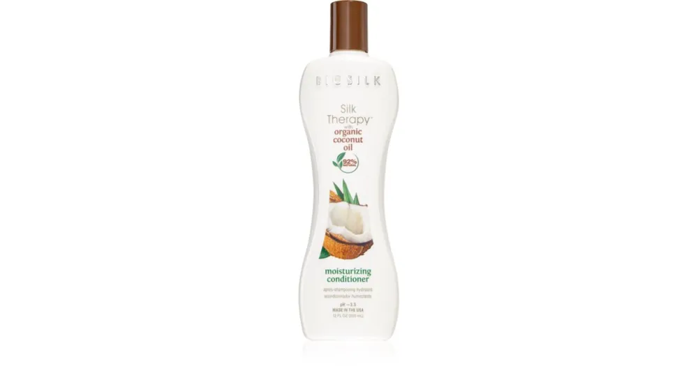 BiosilkSilk Therapy Natural Coconut Oil hidratáló kondicionáló kókuszolajjal Csak ma
