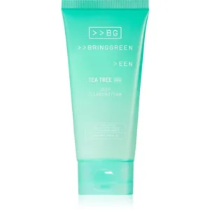 BRINGGREENTea Tree Cica Deep Cleansing Foam mélyisztító hab nyugtató hatással Árengedmény