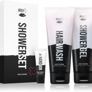 Gyors szállítás BusyBBecky Blossom ShowerSet szett zuhanyba hölgyeknek
