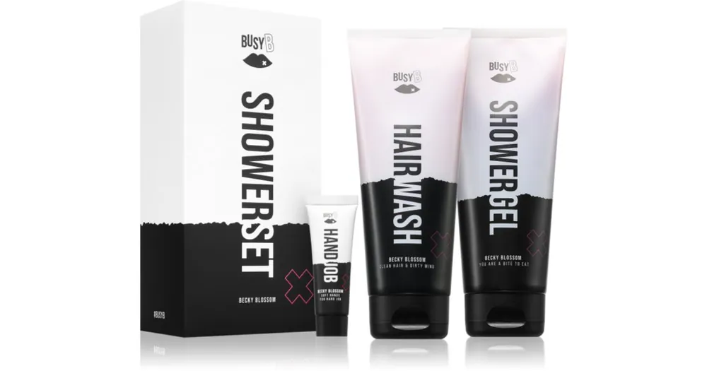 Gyors szállítás BusyBBecky Blossom ShowerSet szett zuhanyba hölgyeknek