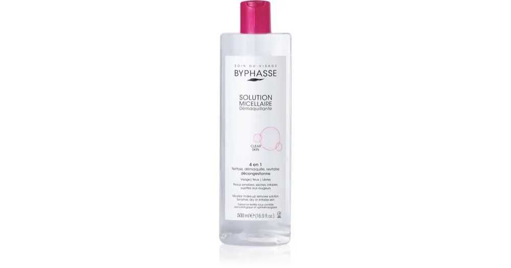 Biztonságos vásárlás BYPHASSESolution Micellaire make-up lemosó