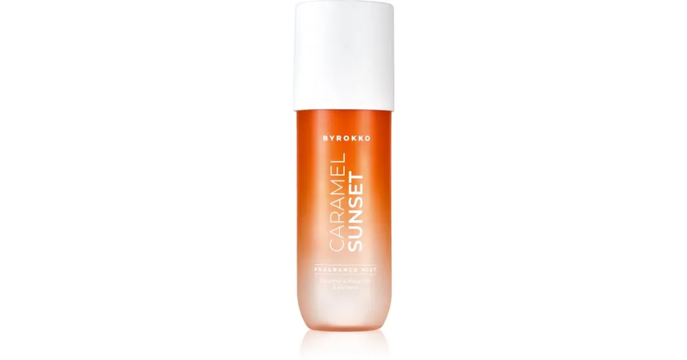 BYROKKOCaramel Sunset parfümözött spray a testre Rendeld meg most