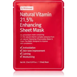 Nézd meg most By WishtrendNatural Vitamin feszesítő gézmaszk