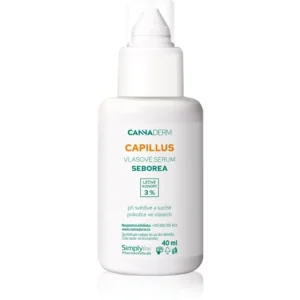 Kiárusítás CannadermCapillus Seborea Hair Serum aktív szérum száraz, viszkető fejbőrre