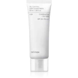 Akciós ár celimaxOil Control Light Sunscreen napozó krém SPF50+ kombinált és zsíros bőrre