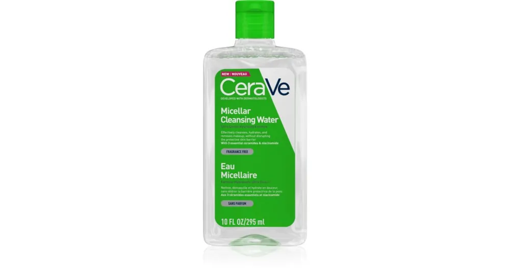 Azonnal elérhető CeraVeCleansers Micellar Cleansing Water tisztító micellás víz hidratáló hatással