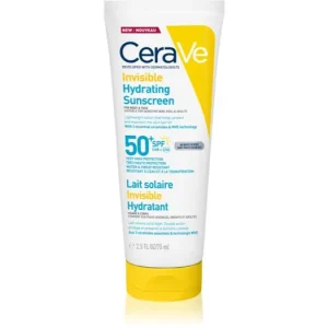 CeraVeInvisible Hydrating Sunscreen SPF 50+ napozótej arcra és testre Kiárusítás