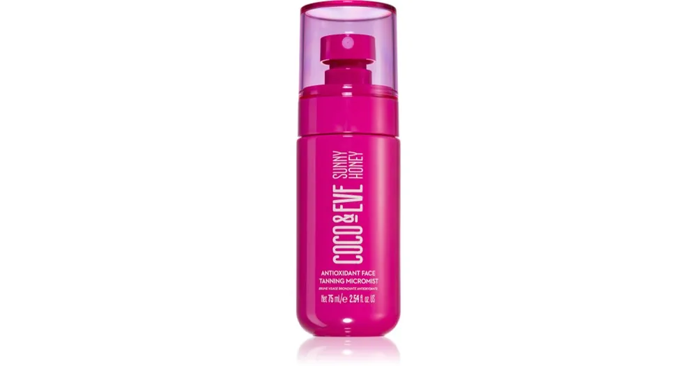 Biztonságos fizetés Coco & EveSunny Honey Antioxidant Face Tanning Micromist önbarnító permet az arcra