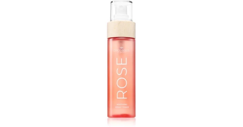 Árcsökkenés COCOSOLISROSE Soothing Spray Toner nyugtató tonikum az érzékeny arcbőrre