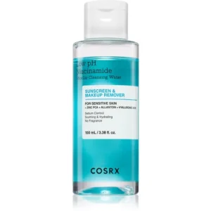 Vásárlói kedvenc CosrxLow pH Niacinamide Micellar Cleansing Water tisztító micellás víz az érzékeny arcbőrre