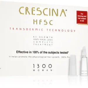 Ajánlat CrescinaTransdermic 1300 Re-Growth and Anti-Hair Loss hajnövekedés és hajhullás elleni ápolás hölgyeknek