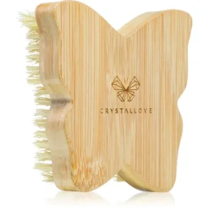 CrystalloveBamboo Butterfly Agave Body Brush masszázs kefe testre Alacsony ár