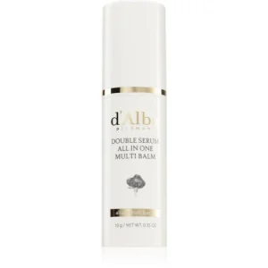 Prémium d‘AlbaWhite Truffle Double Serum All In One Multi Balm intenzíven hidratáló arcszérum az öregedés jelei ellen