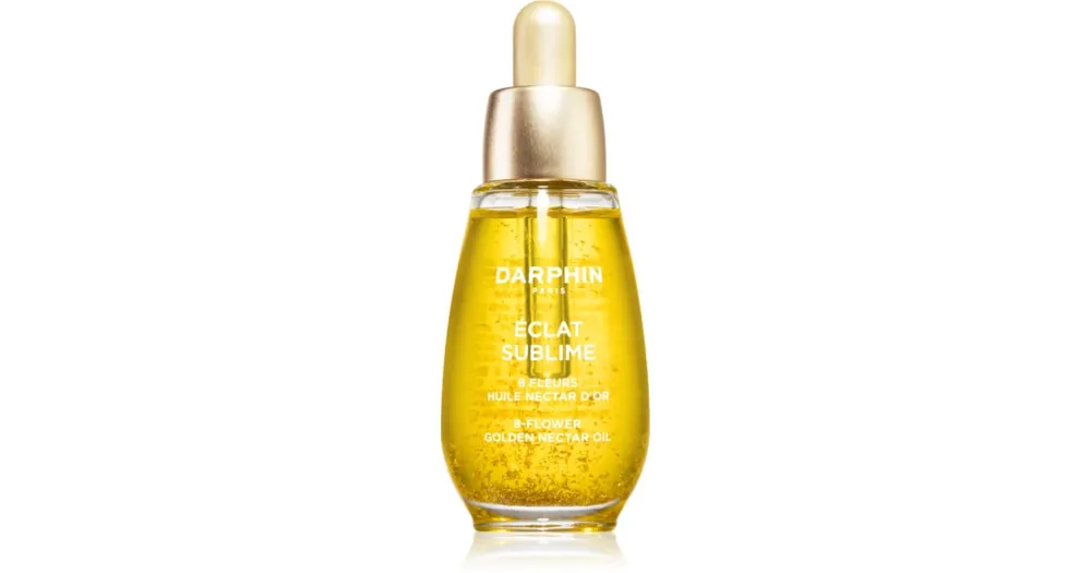 DarphinÉclat Sublime 8-Flower Golden Nectar Oil esszenciális 8 virág kivonatú olaj 24 karátos arannyal Szuper ajánlat