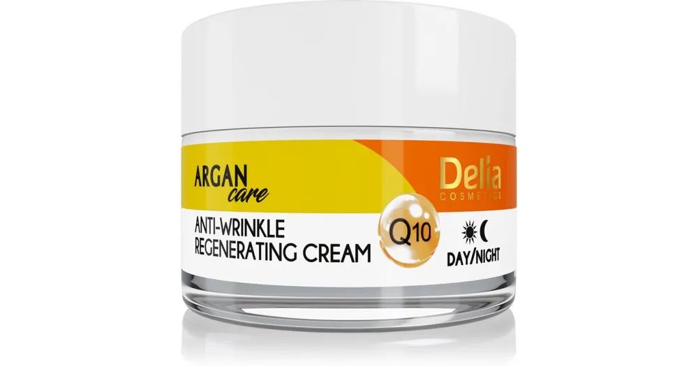Delia CosmeticsArgan Care regeneráló ráncellenes krém koenzim Q10 Népszerű