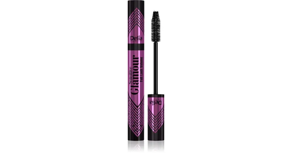 Különleges ajánlat Delia CosmeticsGlamour dúsító és hosszabbító szempillaspirál érzékeny szemre