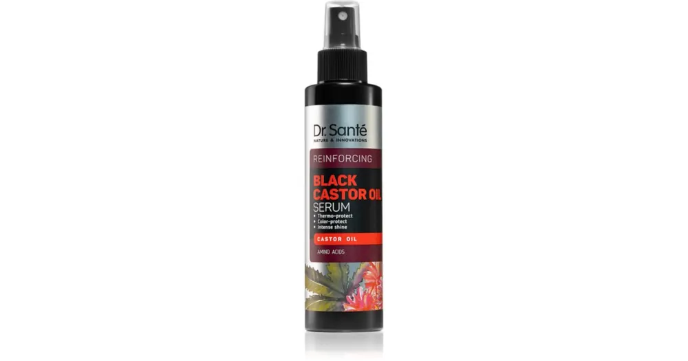 Akció Dr. SantéBlack Castor Oil öblítést nem igénylő spray kondicionáló