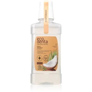 Olcsóbb EcodentaMinty Coconut szájvíz kókuszzal