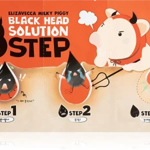 Nézd meg most ElizaveccaMilky Piggy 3 Step Black Head Solution három fázisú ápolás a fekete pontokra