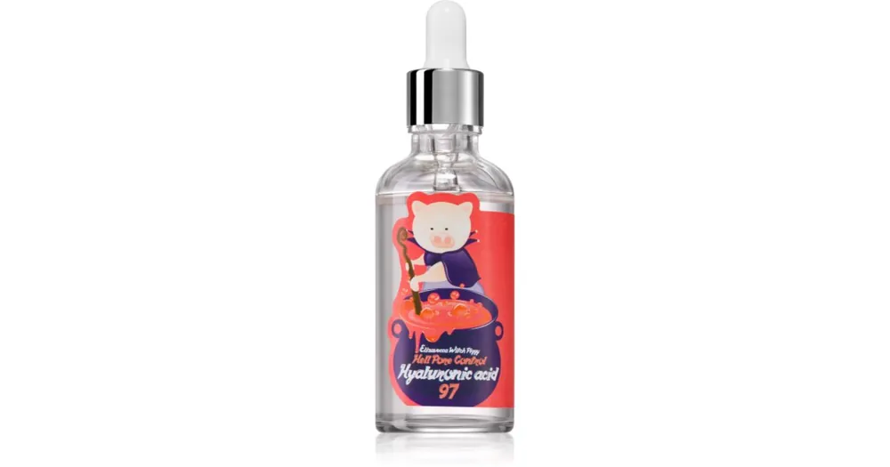 Kedvezmény ElizaveccaWitch Piggy Hell-Pore Control Hyaluronic Acid 97% Intenzíven hidratáló szérum hialuronsavval