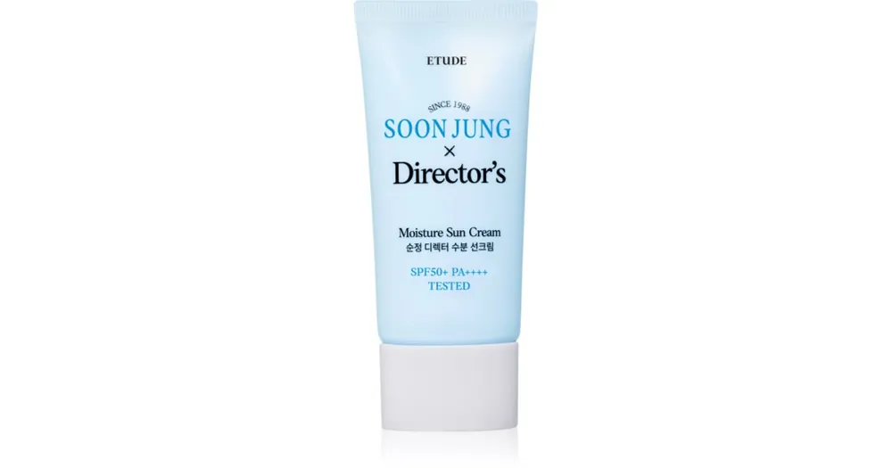 ETUDESoonJung X Directors Sun Cream hidratáló és védő emulzió arcra és testre SPF 50+ Szuper akció