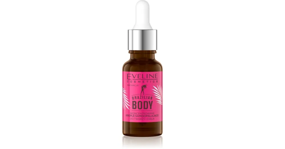 Eveline CosmeticsBrazilian Body önbarnító cseppek arcra és testre Végkiárusítás