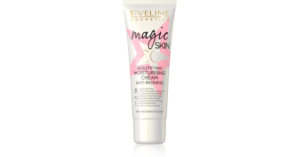 Eveline CosmeticsMagic Skin CC krém a bőr vörössége ellen hidratáló hatással Exkluzív ajánlat